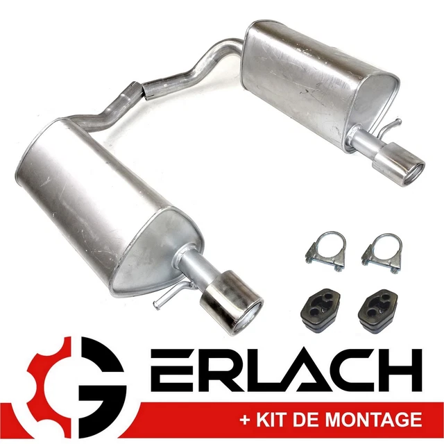 Ligne D'échappement Complète Pour JEEP GRAND CHEROKEE 3.7 V6 - Silencieux Intermédiaire - Neuf - Garantie 30 Mois