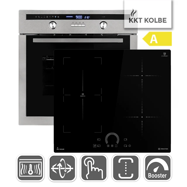 Cuisinière: 60cm Four encastrable EB8013ED + 59cm Plaque Induction IH85901FZ