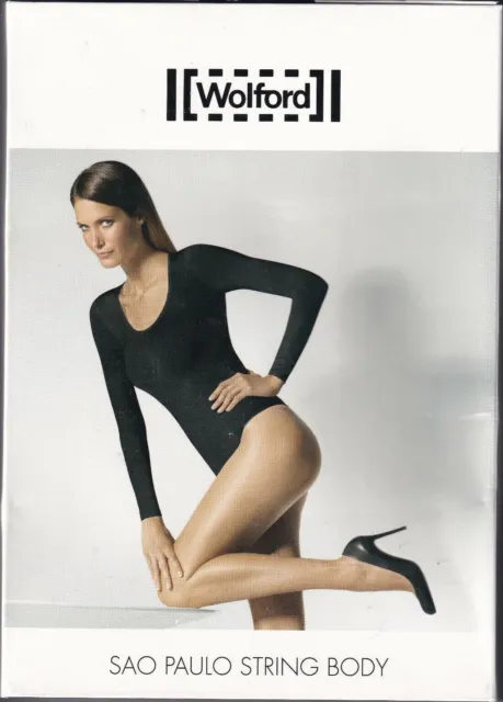 STRING BODY WOLFORD SAO PAULO Black. Size M.