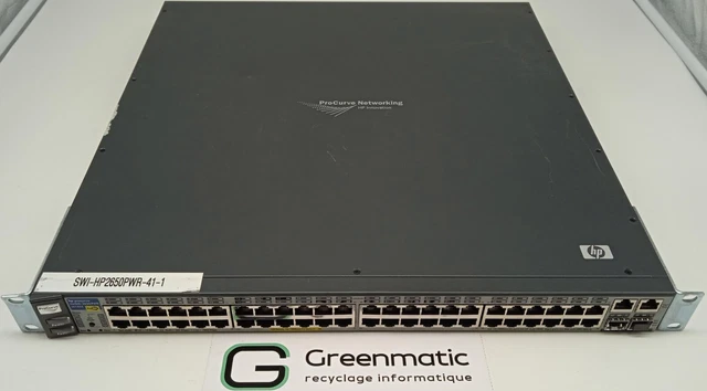 Switch HP Procurve 2520-24-PoE J1913A - 24 Ports, SFP, Occasion Bon état