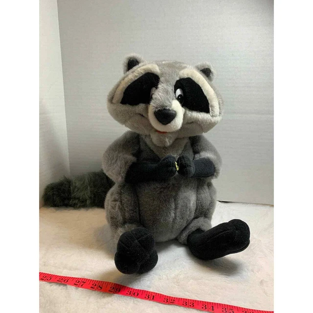 Walt Disney Exclusive Meeko Raccoon Pocahontas Plush Gift for Disney Collector