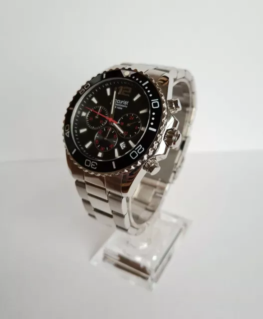 Mens accurist online chronograph watch 7279