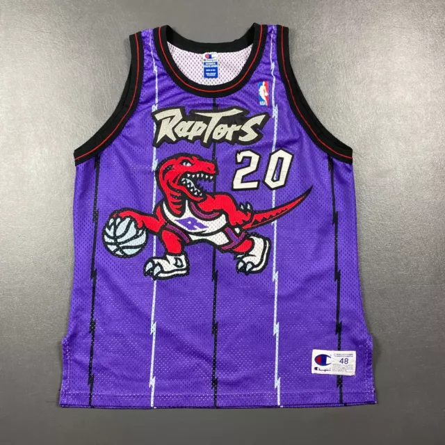 2001 Morris Peterson Toronto Raptors Authentic Nike NBA Jersey Size 44  Large – Rare VNTG