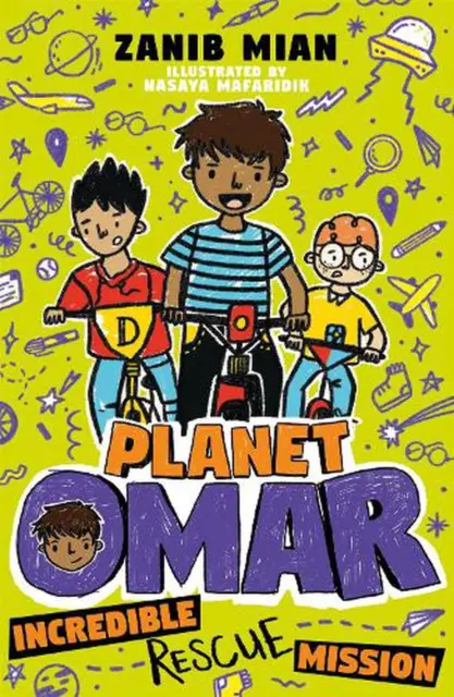Planet Omar: Incredible Rescue Mission: Book 3 by Zanib Mian (English) Paperback
