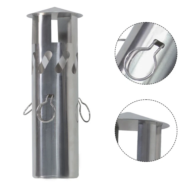 Adaptateur De Cheminée DSP6CPA - Acier Galvanisé Avec Revêtement Inox - Pour Poêle à Bois, Diamètre 6 Pouces