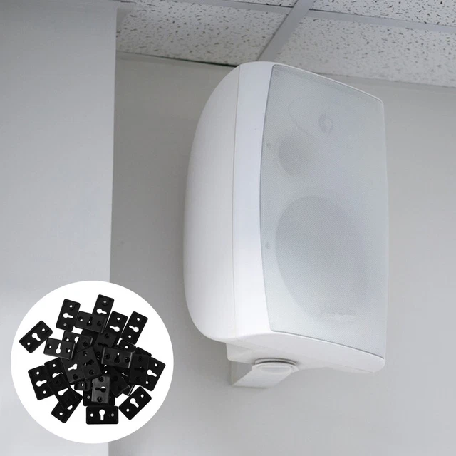 50PCS SPEAKER HANGER Bracket Stable Sound Box Wall Mount Hook Connectors £13.15 PicClick UK