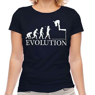 Immersioni evoluzione dell'Uomo Donna T-Shirt Tee Top Regalo Diver Scuba