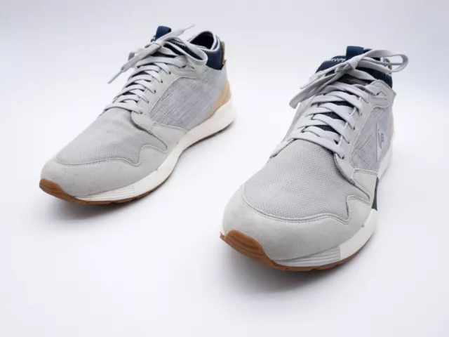 Sneaker uomo Le coq sportif Omicron scarpe per il tempo libero grigie taglia 46 EU art. 7182-80