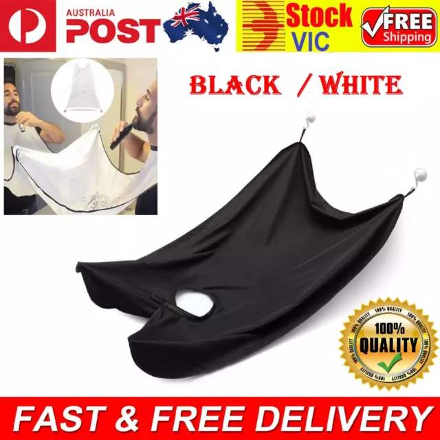 Mens Facial Best Hair Beard Cutting Apron Catcher Shave Cape Trim Cloth Apron