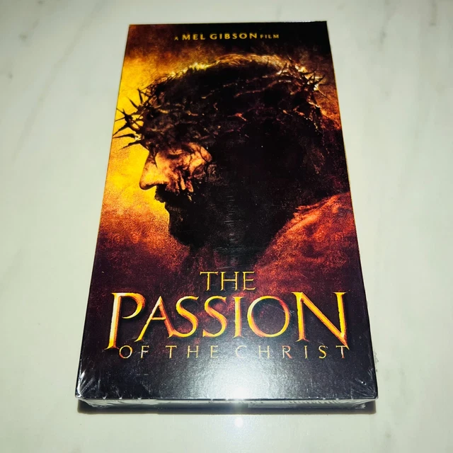 THE PASSION OF The Christ VHS Mel Gibson Film New / Sealed