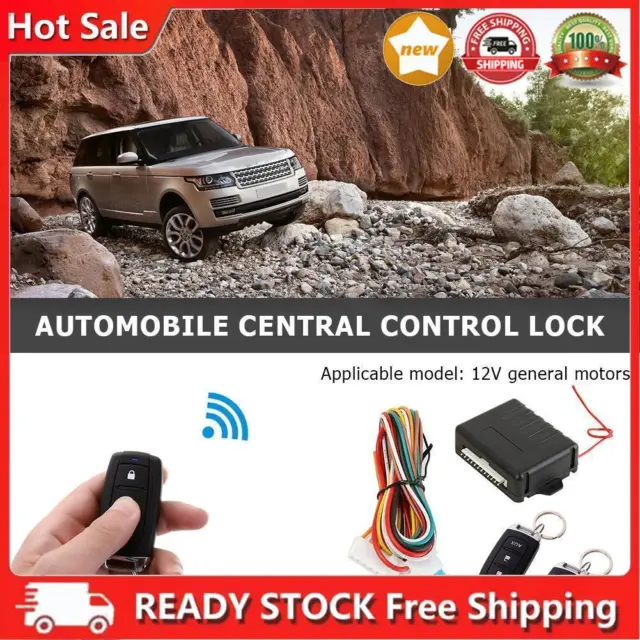 Car Remote Central Door Locking Kit Auto Keyless Entry Alarm System 410/T245