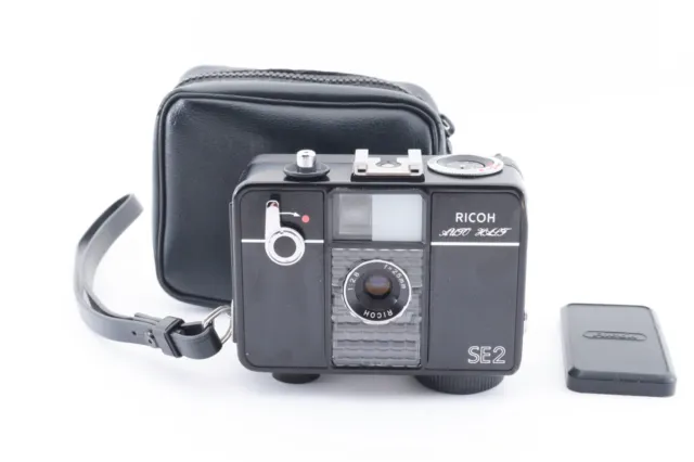 Ricoh Auto Half SE2 35mm Half Frame film Camera Black Body From JAPAN [Exc+]
