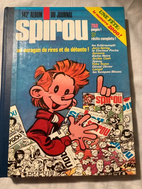 album-spirou-n-142-num-ros-du-8-07-1976-au-30-09-1976-bel-etat-eur