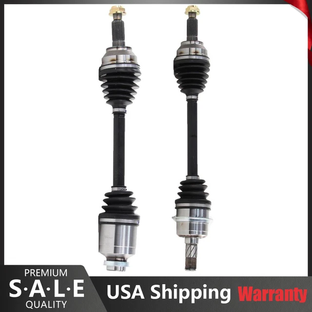 Front Left & Right Pair CV Axle CV Joint Shaft For 2012-2015 Mazda 5 Auto Trans