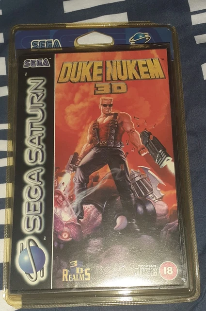 Jeu Sega Saturn VF Duke Nukem 3D en parfait état édition française complète