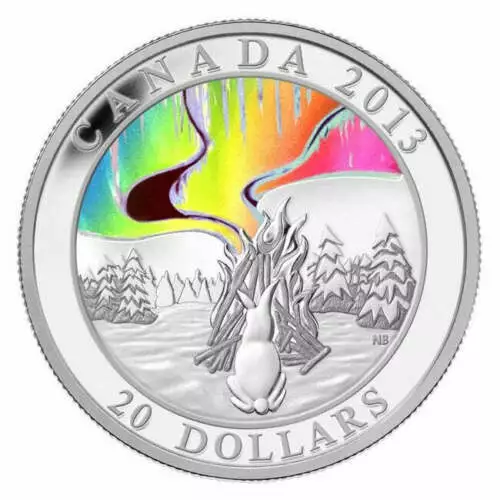 2013 Canada $20 Story Of The Northern Lights: The Great Hare