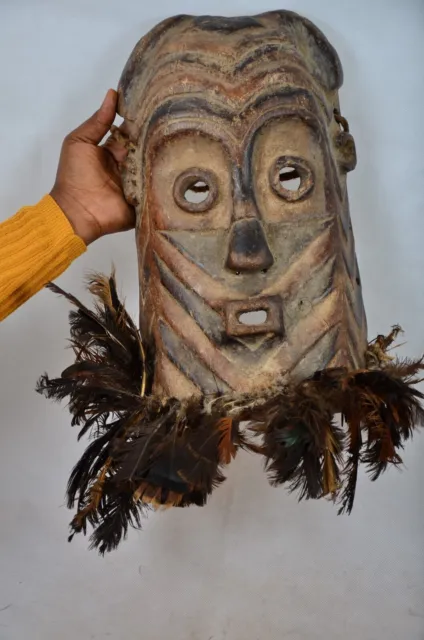 African Tribal Art,bembe mask from Congo 7