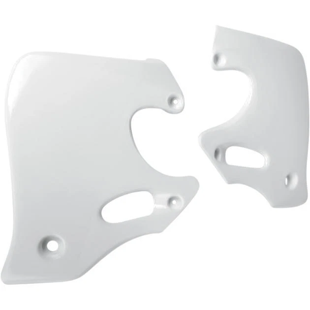 UFO Radiator Shrouds White HO02653041 for Honda CR250R 2-Stroke/CR125R