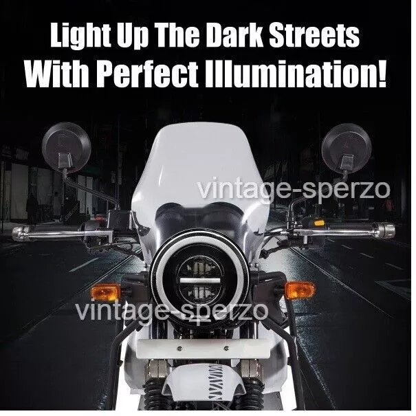 Il gruppo faro anteriore a LED da 7" si adatta a Royal Enfield Himalayan...