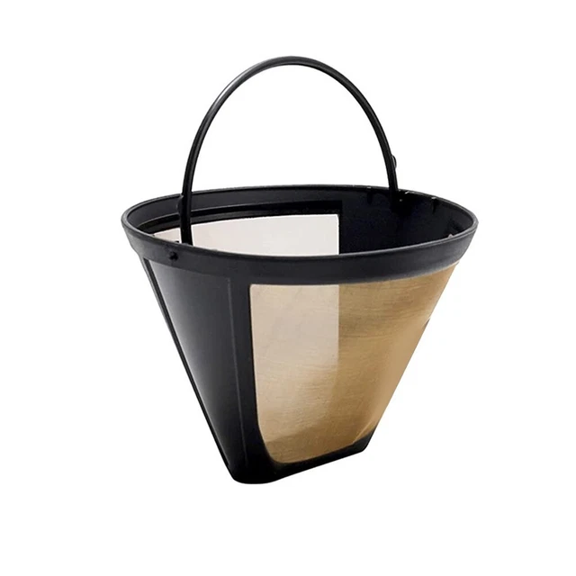 Cone Shape Coffee Filter Mesh Basket Made of High Quality Stainless Steel