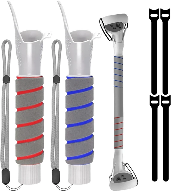 Mengtech Dual Handles Extension Grips Handle Attachment for Oculus Quest