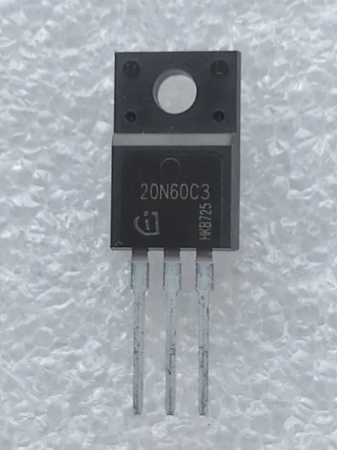 transistor MOSFET 20N60C3 / SPA20N60C3 TO-220F IC TO220F Circuits Int.  .B95.2