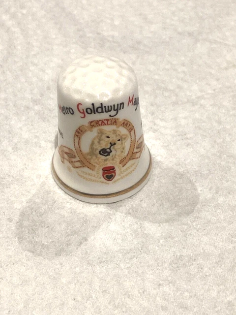 GIMBELS ? THE Thimble Guild Metro Goldwyn Mayer China Thimble £16.32 ...