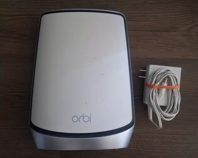 Netgear Orbi RBS850 WiFi 6 Router Satellite System Tri Band AX6000 Mesh MU-MIMO