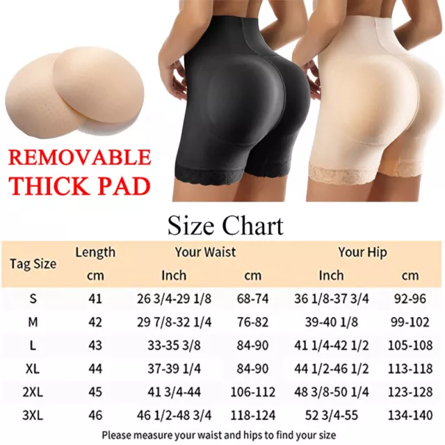 BIG FAKE ASS Butt Hip Enhancer Booty Padded Butt Lifter Panties Body Shaper Lift 2