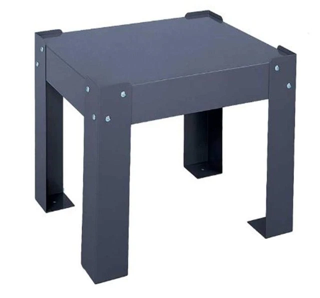 Durham 311-95 Gray Steel Base for Large Slide Compartment Box Rack, 20-5/8" Widt