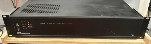 Crestron AV2 Audio Video Control Processor with Rack Ears and 4GB Flash Card
