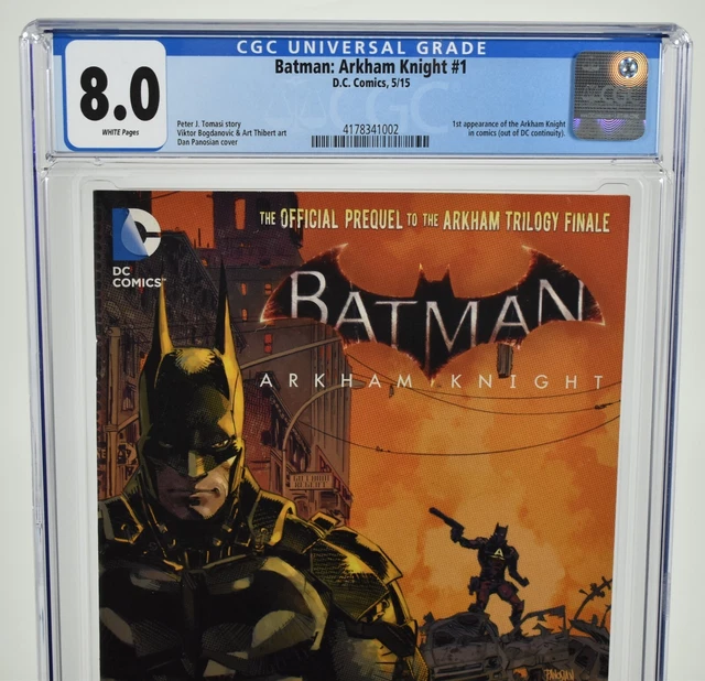 Batman: Arkham Knight #1 (2015) CGC Graded 8.0 DC Comics Dan Panosian Cover 2