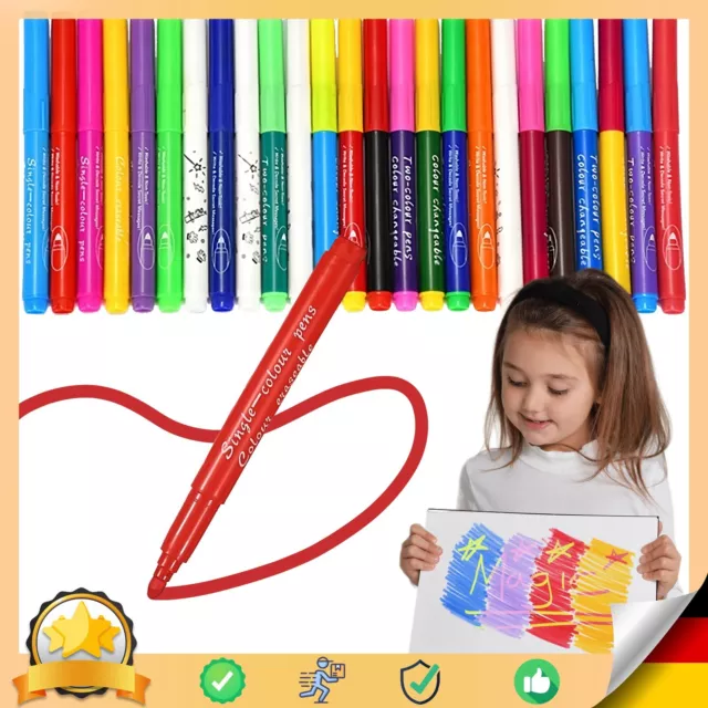 Magische Stifte Set 25 tlg Kinder Magisch Farben Magic Glossy Magic Stift Retoo