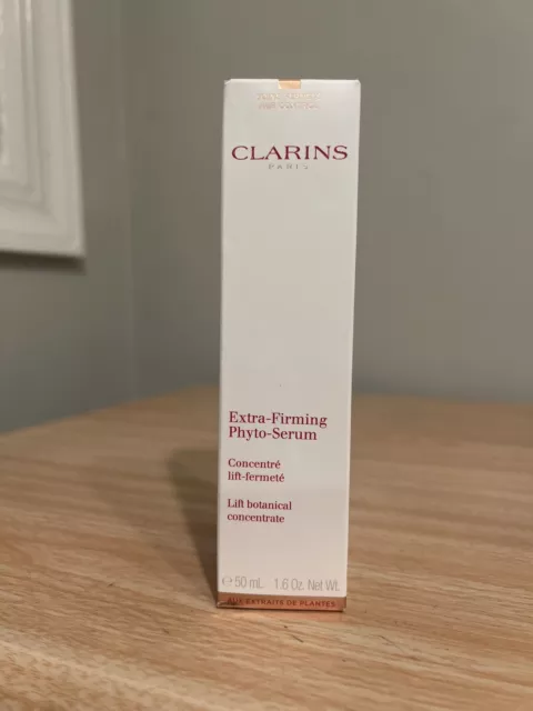 Clarins Extra-Firming Phyto-Serum 1.6oz/50ml. NIB Retail Price $104