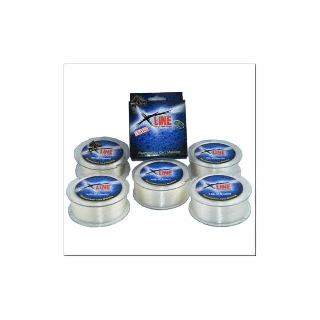 Xline Fluorocarbon Mainline 250M Line Carp Fishing