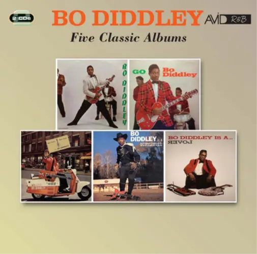 Bo Diddley Five Classic Albums (CD) Album