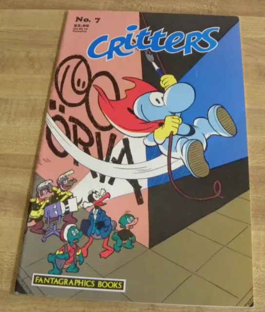 Fantagraphics Books Critters 7 Comic Book Excellent!!!!