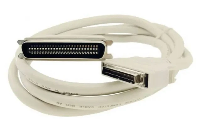 6FT Half Pitch DB50 Male to Centronic Male SCSI Cable (HPDB50M to CN50M)
