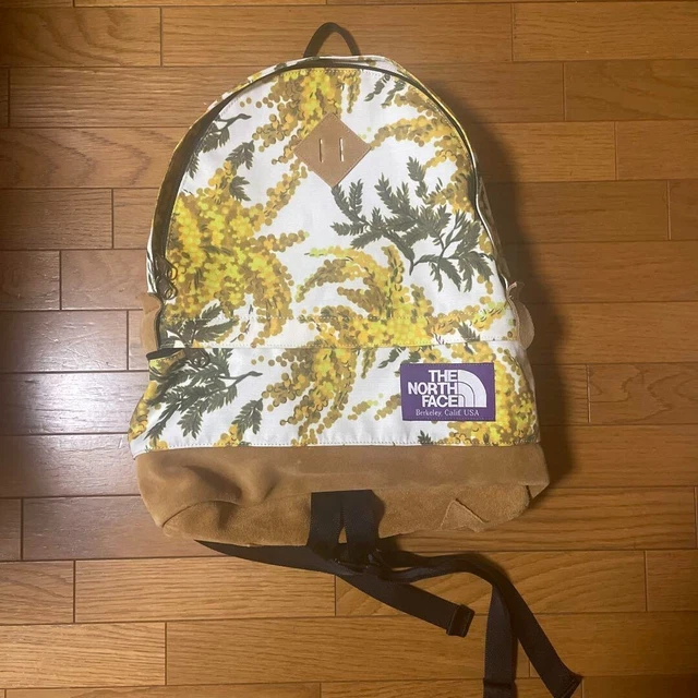 nanamica × THE NORTH FACE PURPLE LABEL Mimosa print medium daypack NN7806N