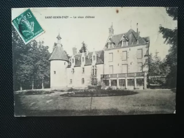 CPA 58 SAINT-BENIN-D'AZY - Le Vieux Château