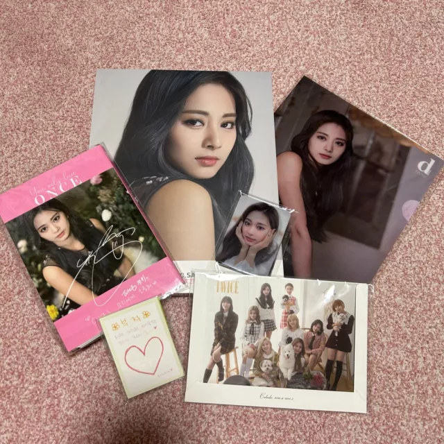 TWICE Dicon vol.7 TWICE You only live ONCE photobook photocard Amulet TZUYU