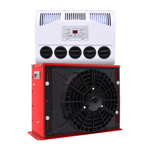 Automobile Air Conditioning 12V/24V Electric Truck Air Conditioner for Vehicle x