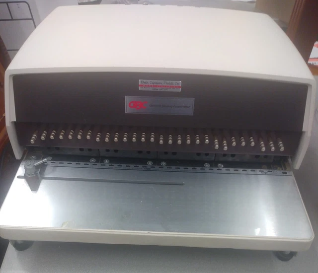 Gbc General Binding Corporation Binding  Hole Punch W/Foot Pedal Model: 111Pm-2