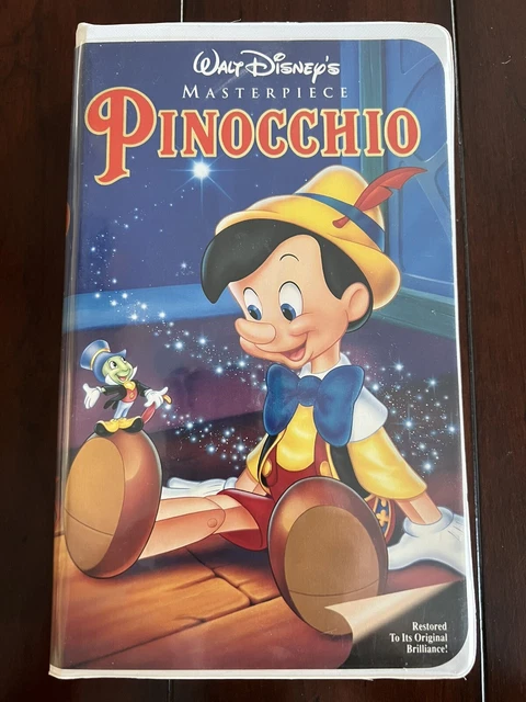 Pinocchio (VHS 239) | Walt Disney Masterpiece Edition Rare