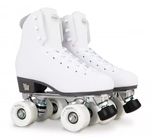 Rookie Quad Skate Rollerskates Artistic - White - BOYS/GIRLS/MENS/WOMENS