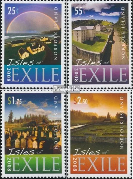 Norfolk-Island 1042-1045 (complete issue) unmounted mint / never hinged 2008 Ver