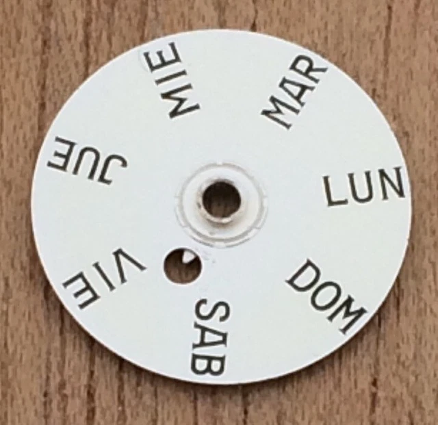 Nos New as 5104 5156 5106 2557/1 Curved H.3 Date Indicateur Disque