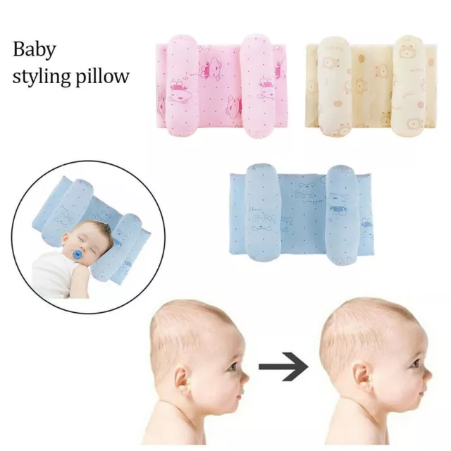 Positionneur Oreiller de bébé Coussin anti-roulis Empêcher la tête plate