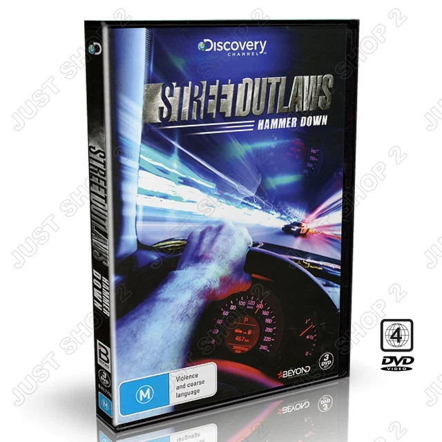 Street Outlaws - Hammer Down : TV Series : Brand New 3 DVD Set
