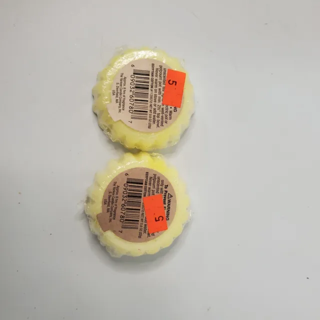YANKEE CANDLE EGYPTIAN Cotton Candle Wax Tartlets Retired Scent $15.20 ...